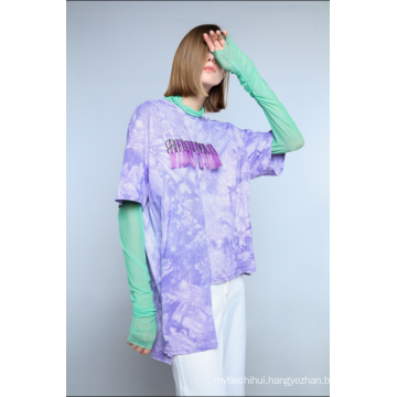 LADIES TIE DYE T-SHIRT